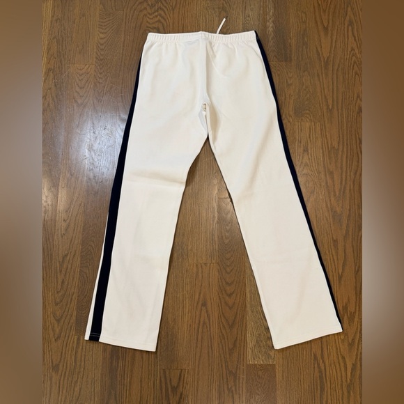 New RLX Ralph Lauren Logo horse Sweatpants Mens white Zip Pockets medium - Picture 10 of 10